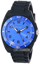 Bulova Caravelle Niebieski/Guma Ø53.5 mm 45A116