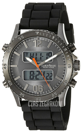 Bulova Caravelle Szary/Guma Ø44 mm 45B132