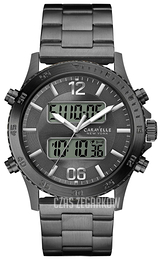 Bulova Caravelle Szary/Stal Ø44 mm 45B136