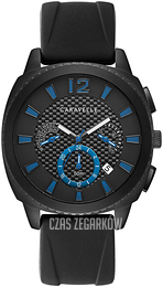 Bulova Caravelle Czarny/Guma Ø41 mm 45B159