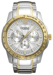 Bulova Caravelle Srebrny/Stal w odcieniu złota Ø43 mm 45C001