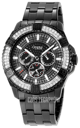 Bulova Czarny/Stal Ø43 mm 45C002