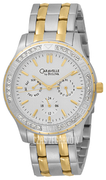 Bulova Srebrny/Stal Ø40 mm 45C23