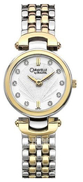 Bulova Caravelle Biały/Stal w odcieniu złota Ø24 mm 45P101
