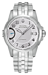 Bulova Accutron Srebrny/Stal Ø43 mm 63B161