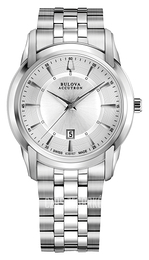Bulova Accutron Srebrny/Stal Ø41 mm 63B167