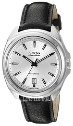 Bulova Dress Srebrny/Skóra Ø38 mm 63B184