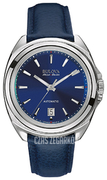 Bulova Dress Niebieski/Skóra Ø38 mm 63B185