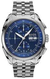 Bulova Niebieski/Stal Ø42.5 mm 63C121