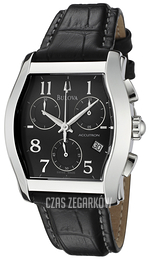 Bulova Czarny/Skóra 63F62