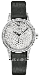 Bulova Accutron Srebrny/Skóra Ø31 mm 63R130