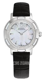 Bulova Accutron Biały/Skóra Ø32 mm 63R137