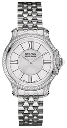 Bulova Diamond Srebrny/Stal Ø31 mm 63R145