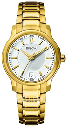 Bulova Bracelet Srebrny/Stal w odcieniu złota Ø31 mm 64M100