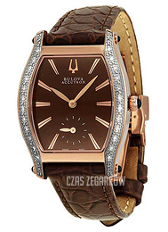 Bulova Accutron Brązowy/Skóra 65R106