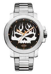 Bulova Harley-Davidson Czarny/Stal Ø42 mm 76A138