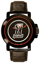Bulova Harley-Davidson Czarny/Skóra Ø46 mm 78A110