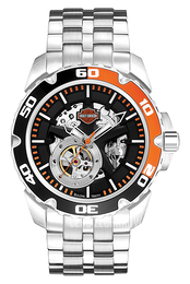 Bulova Harley-Davidson Czarny/Stal Ø44 mm 78A112