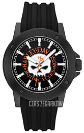 Bulova Czarny/Guma 78A115