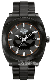 Bulova Harley-Davidson Czarny/Stal Ø44 mm 78B135
