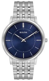 Bulova Bracelet Niebieski/Stal Ø40 mm 96A188