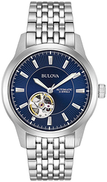 Bulova Niebieski/Stal Ø40 mm 96A189