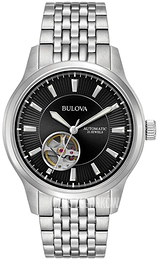 Bulova Czarny/Stal Ø38 mm 96A191