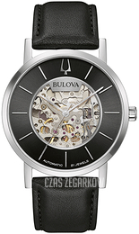 Bulova Czarny/Skóra Ø42 mm 96A279