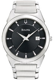 Bulova Dress Czarny/Stal Ø38 mm 96B149