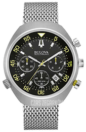 Bulova Accutron Czarny/Stal Ø45 mm 96B236