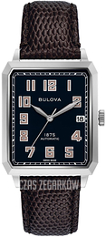Bulova Czarny/Skóra 96B332