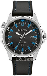 Bulova Czarny/Guma Ø43 mm 96B337
