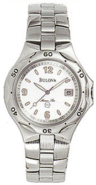 Bulova Srebrny/Stal Ø38 mm 96B55