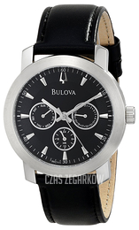 Bulova Dress Czarny/Skóra Ø40 mm 96C111