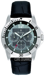 Bulova Szary/Skóra Ø42 mm 96C116