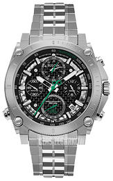 Bulova Precisionist Czarny/Stal Ø44 mm 96G241