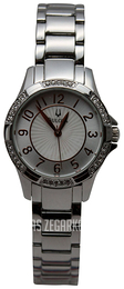 Bulova Crystal Srebrny/Stal Ø30 mm 96L161