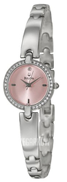 Bulova Crystal Różowy/Stal Ø23 mm 96L162