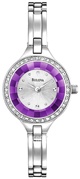 Bulova Crystal Srebrny/Stal Ø25 mm 96L179