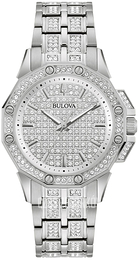 Bulova Octava Srebrny/Stal Ø34 mm 96L305