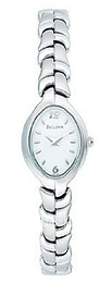 Bulova Dress Biały/Stal Ø17 mm 96L34