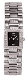 Bulova Diamond Czarny/Stal 96L46
