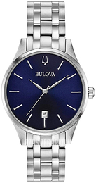 Bulova Niebieski/Stal Ø36 mm 96M149