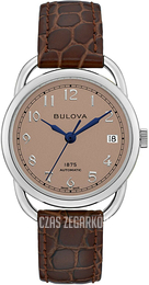 Bulova Brązowy/Skóra Ø34.4 mm 96M154