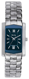 Bulova Dress Czarny/Stal 96M30