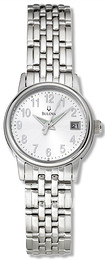 Bulova Srebrny/Stal Ø26 mm 96M36