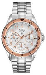Bulova Sport Biały/Stal Ø36 mm 96N101