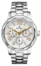 Bulova Sport Srebrny/Stal Ø39 mm 96N103
