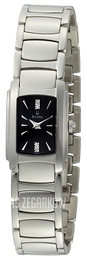 Bulova Diamond Czarny/Stal 96P110