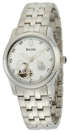 Bulova Diamond Biały/Stal Ø33 mm 96P114